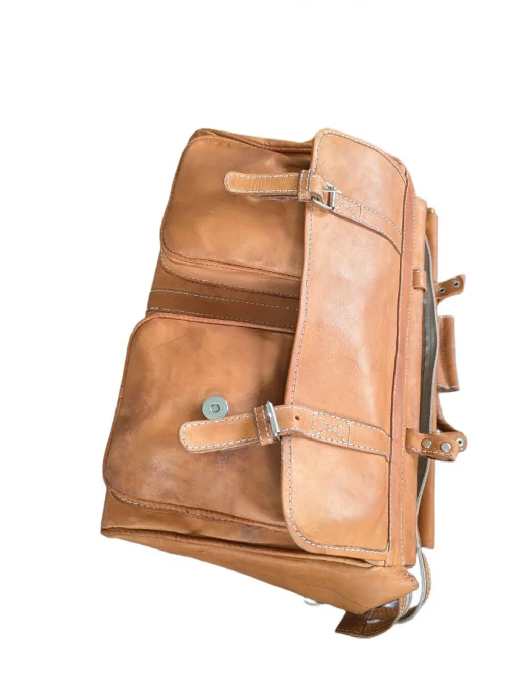Sergios Collection - Leather Overnight/Weekender bag